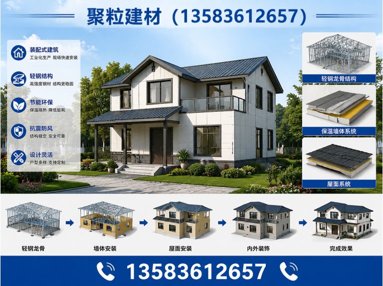 寿光市装配式轻钢房屋展示图